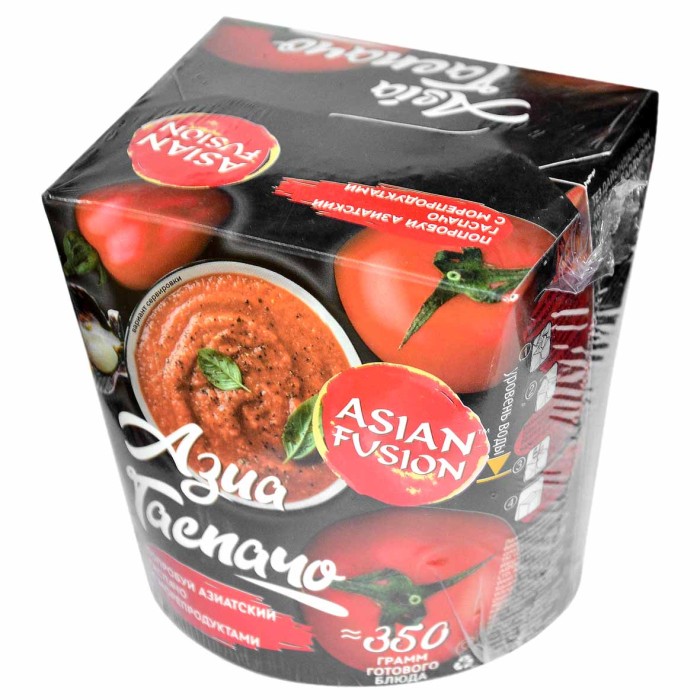 Суп Asian Fusion Гаспачо с морепродуктами 43гр к/у