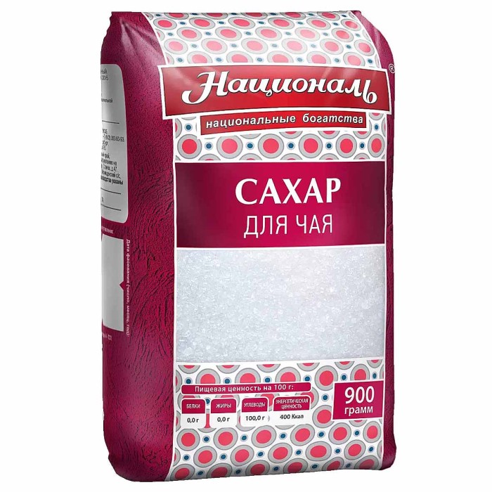 Сахар Националь Для чая 900гр м/у