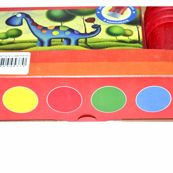 Мелки для асфальта Гамма цветные с держателем 4шт арт221120224