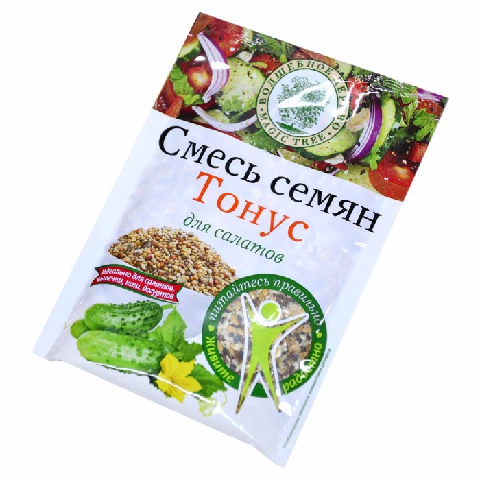 Смесь семян Волшебное дерево Тонус для салатов 50гр м/у