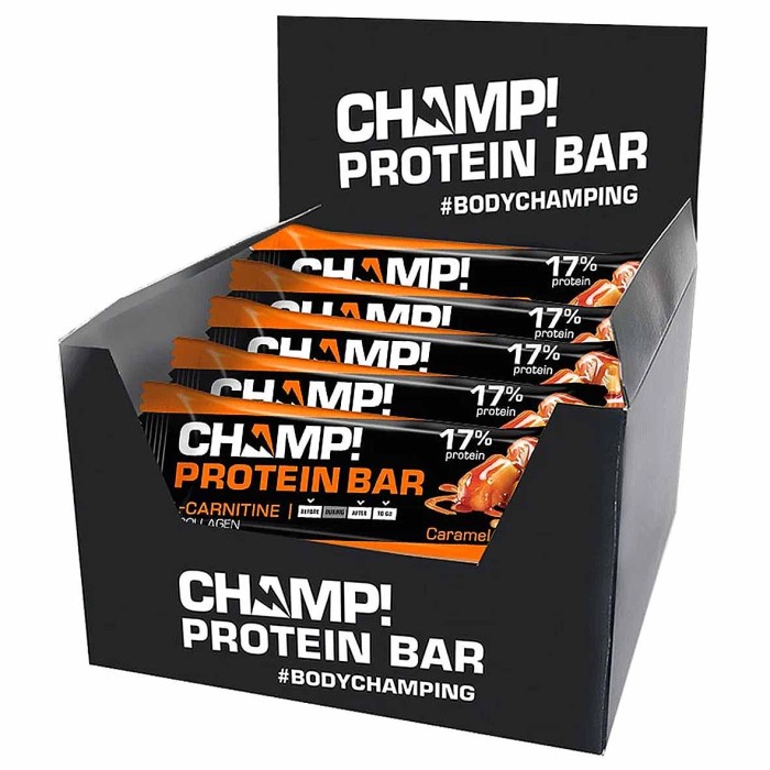 Батончик Леовит Champ карамель протеиновый 45гр м/у