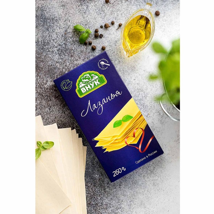 Лапша Внук Лазанья 250гр к/у