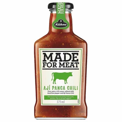 Соус Kuhne Made for meat томатный с перцем чили и кинзой 375мл ст/б