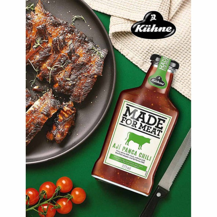 Соус Kuhne Made for meat томатный с перцем чили и кинзой 375мл ст/б
