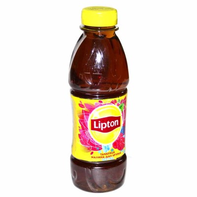 Чай Lipton Ice Tea малина черный 0,5л пэт