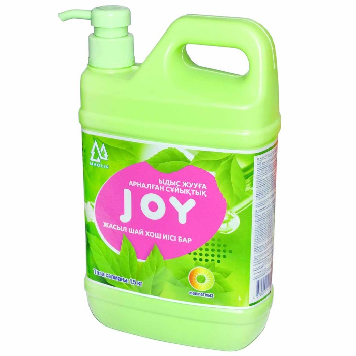 Средство для мытья посуды JOY Зеленый чай 1,5 л пэт