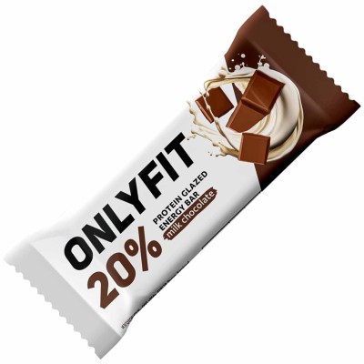 Батончик Onlyfit Молочный шоколад глазированный 40гр м/у