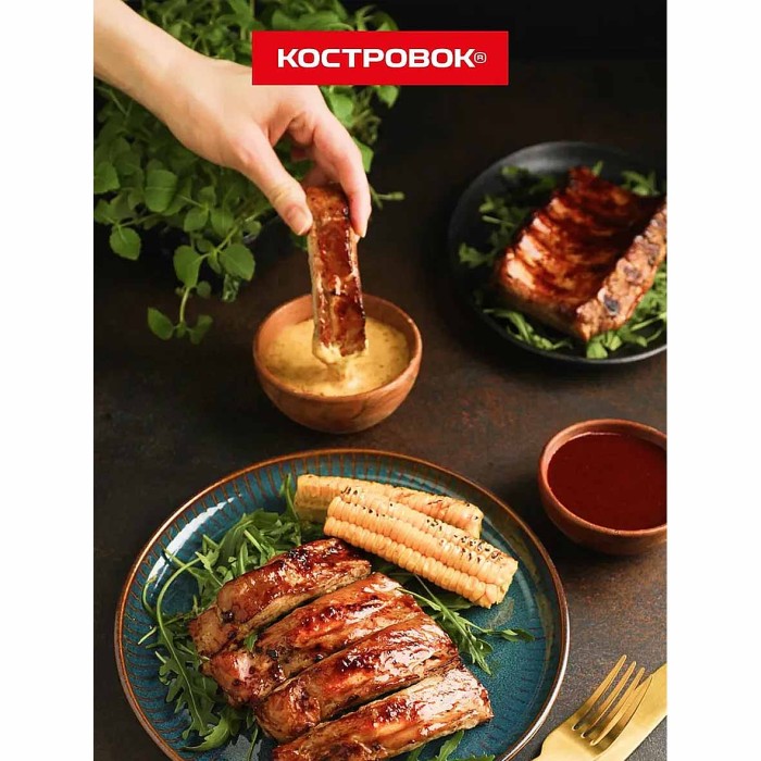 Соус Костровок Медово-горчичный 250мл пэт