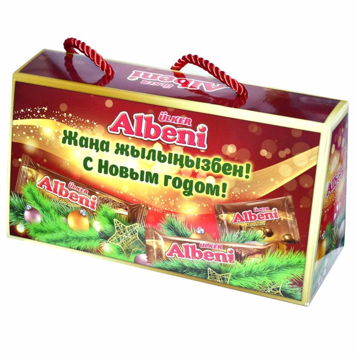 Набор подарочный Албени Ulker С Новым Годом 2025 310гр