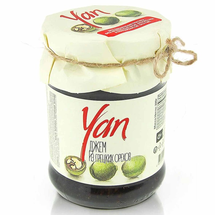 Джем Yan из грецких орехов 320гр ст/б