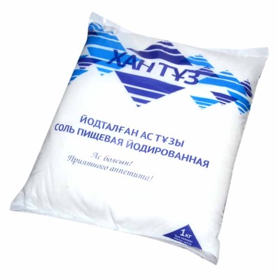 Соль пищевая Барские продукты Хан Туз 1кг м/у