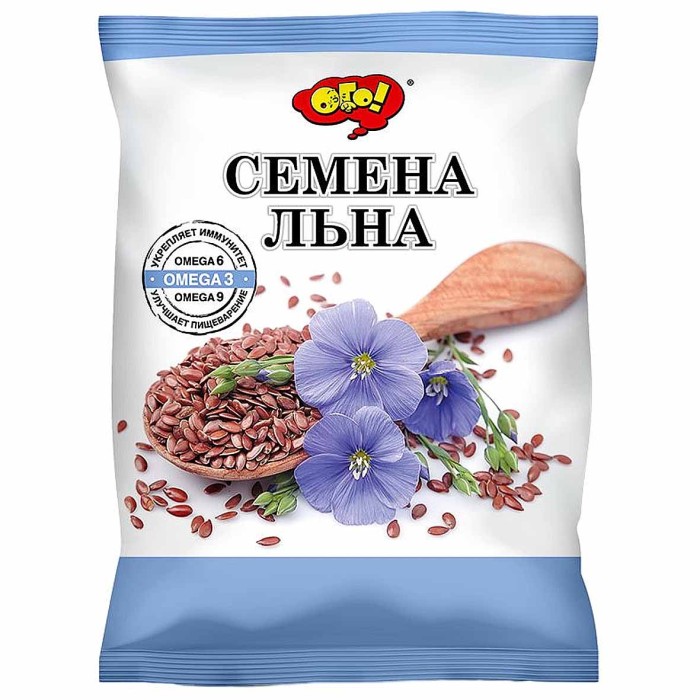 Семена льна Ого! 150гр м/у