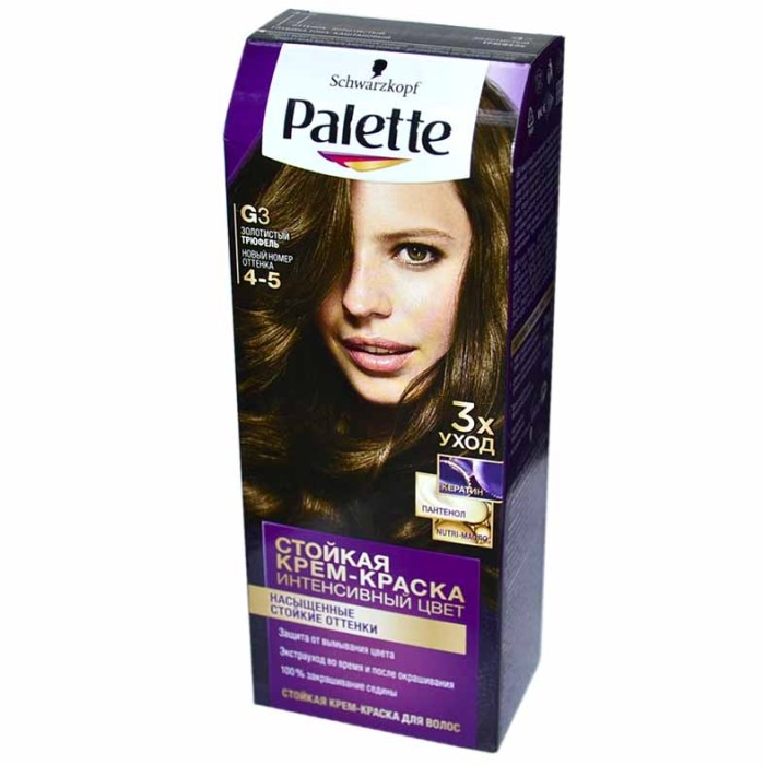 Краска для волос Palette G3 Золотистый трюффель(NEW) 110мл к/у