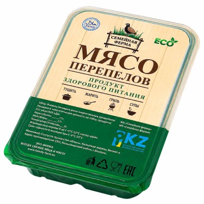 Мясо перепелиное Семейная Ферма св/м в/у