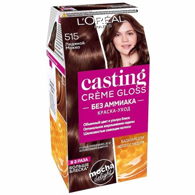Краска для волос Loreal Casting creme gloss 515 Морозный шоколад к/у