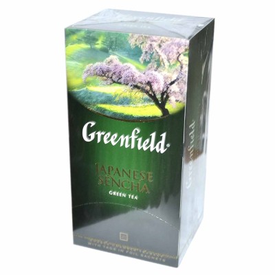 Чай Greenfield Japanese Sencha зеленый 25*1,5гр к/у