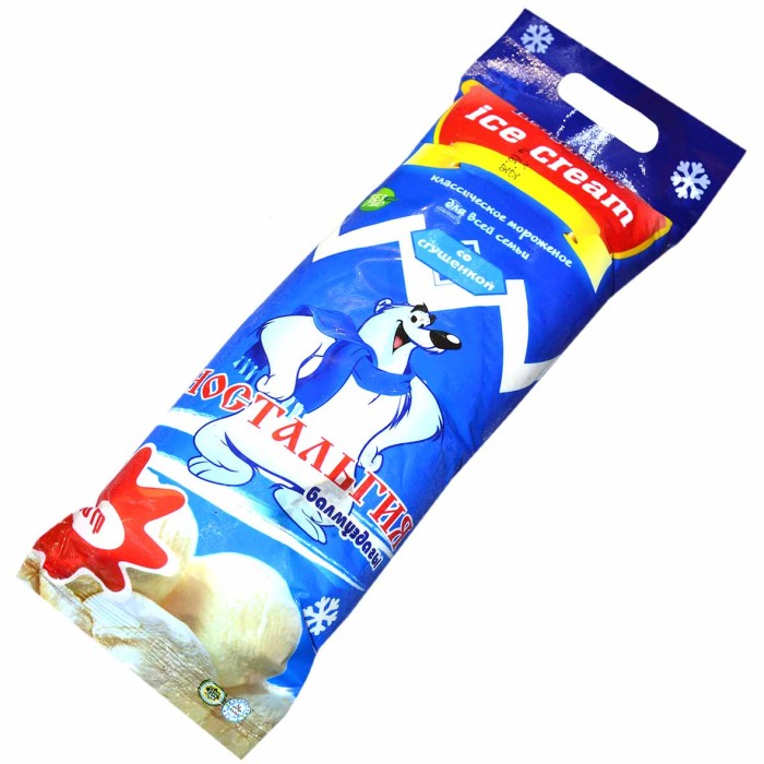 Мороженое Lengerskoe Семейное со сгущенкой 800гр брикет