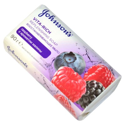 Мыло Johnson*s с ароматом малины 90гр м/у