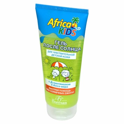 Гель при солнечных ожогах Africa Kids 200мл пэт