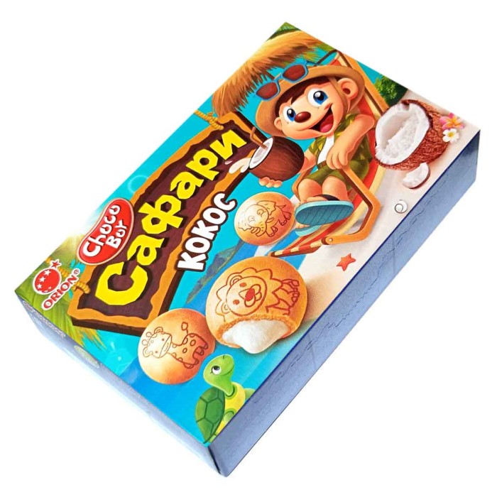 Печенье Choco Boy кокос 45гр к/у