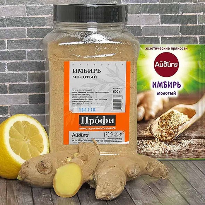 Имбирь Айдиго молотый 15гр м/у
