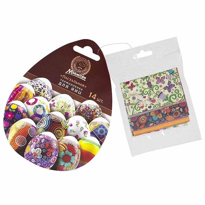 Термопленка для яиц Marmiton Пасхальная 14шт арт17077