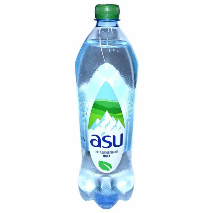 Вода A’su мята негаз 1л пэт