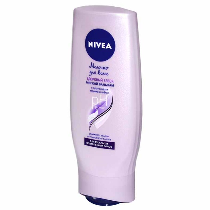 Бальзам-уход для волос Nivea Здоровый блеск 200мл пэт