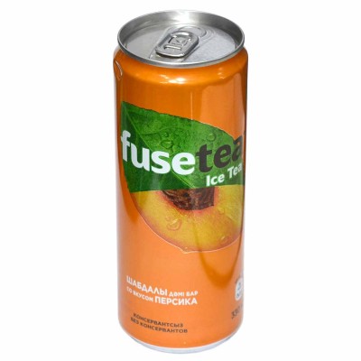 Чай Fuse персик 0,33л ж/б