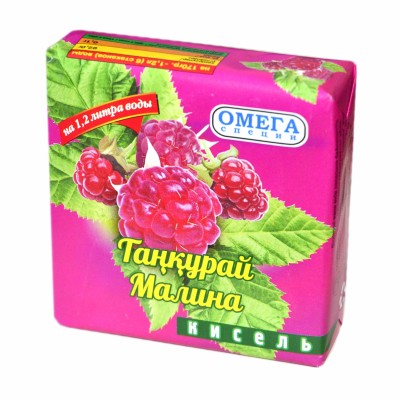 Кисель Омега малина 170гр м/у