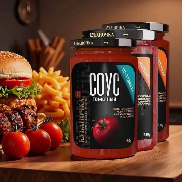 Соус Кубаночка По-грузинский 380гр ст/б