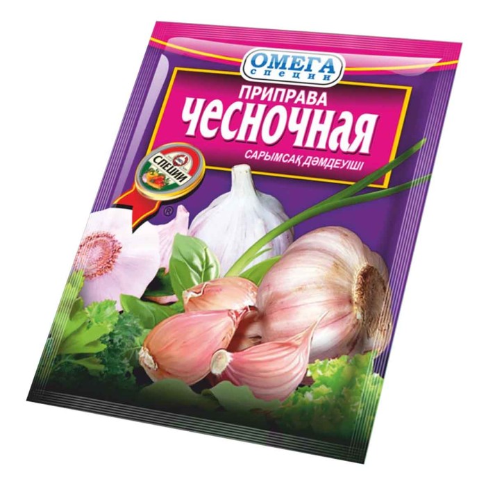 Приправа Омега чесночная 20гр м/у