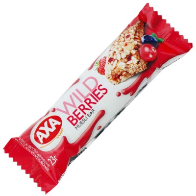 Батончик AXA зерновой лесные ягоды 25гр м/у