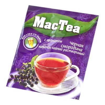 Чай MacTea Blackcurrant 18гр м/у