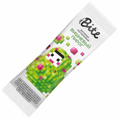 Батончик Bite Вишневый пирог протеиновый 40гр
