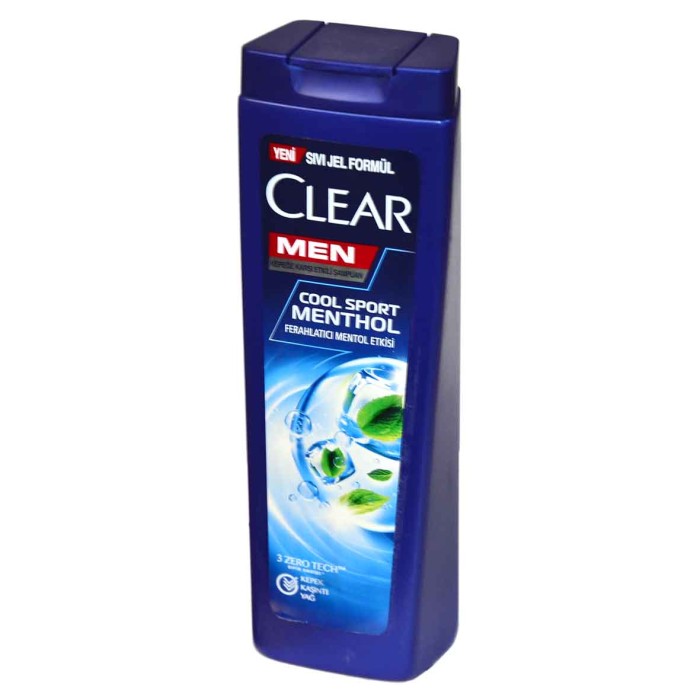 Шампунь для волос Clear Men Спорт 325мл пэт