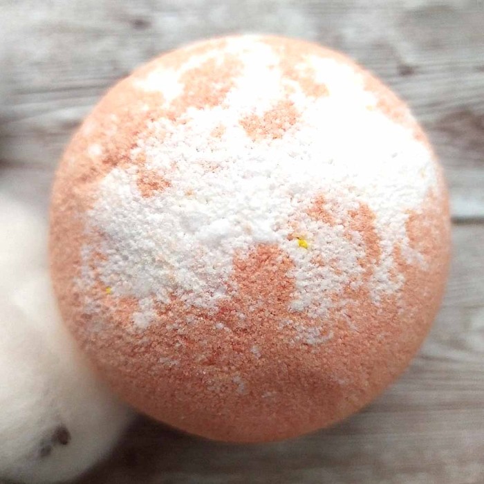 Шар бурлящий Кафе красоты Персиковый сорбет 120гр