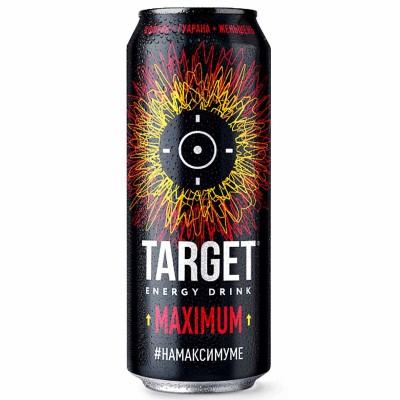Напиток энергетический Бочкари Target maximum 0,45л ж/б