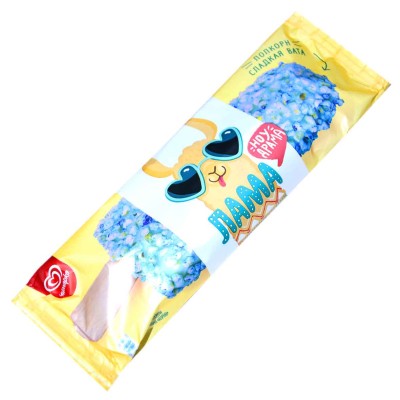 Мороженое Инмарко эскимо Лама попкорн 60гр м/у