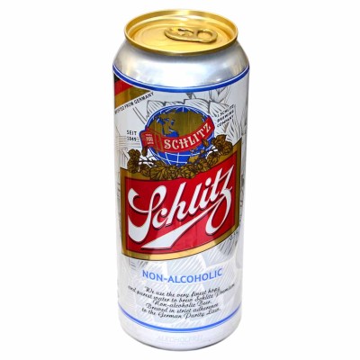 Пиво Schlitz б/а 0,5л ж/б