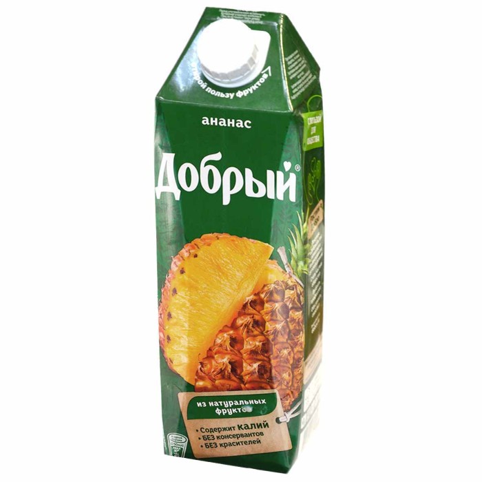 Нектар Добрый ананасовый 1л т/п