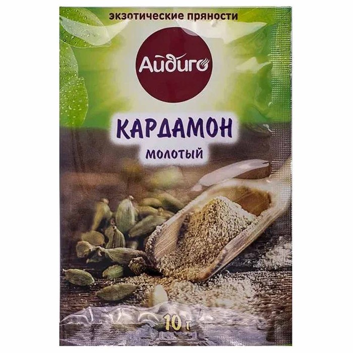 Кардамон Айдиго молотый 10гр м/у