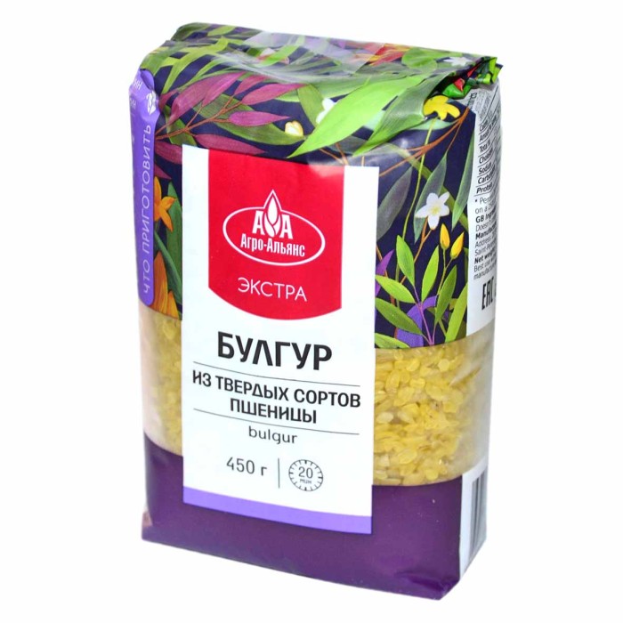 Крупа булгур Агро-Альянс 450гр м/у