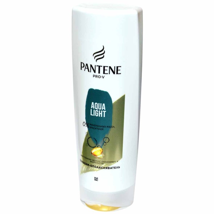Бальзам-ополаскиватель для волос Pantene Aqua Light 360мл пэт