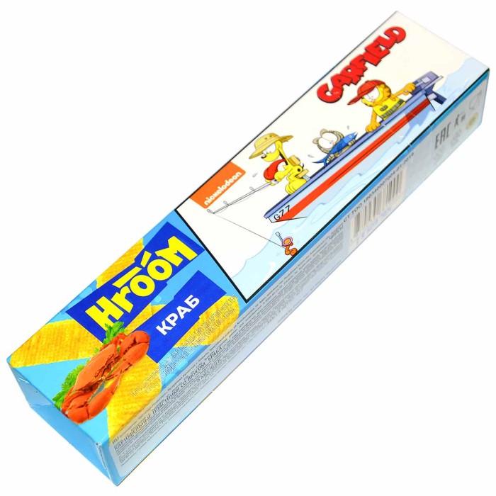 Чипсы Hroom! вкус краба пластинки 40гр к/у