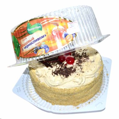 Торт Тамерлан Медовый с черносливом 900гр пэт