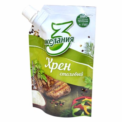 Хрен 3 желания столовый Д 140гр д/п