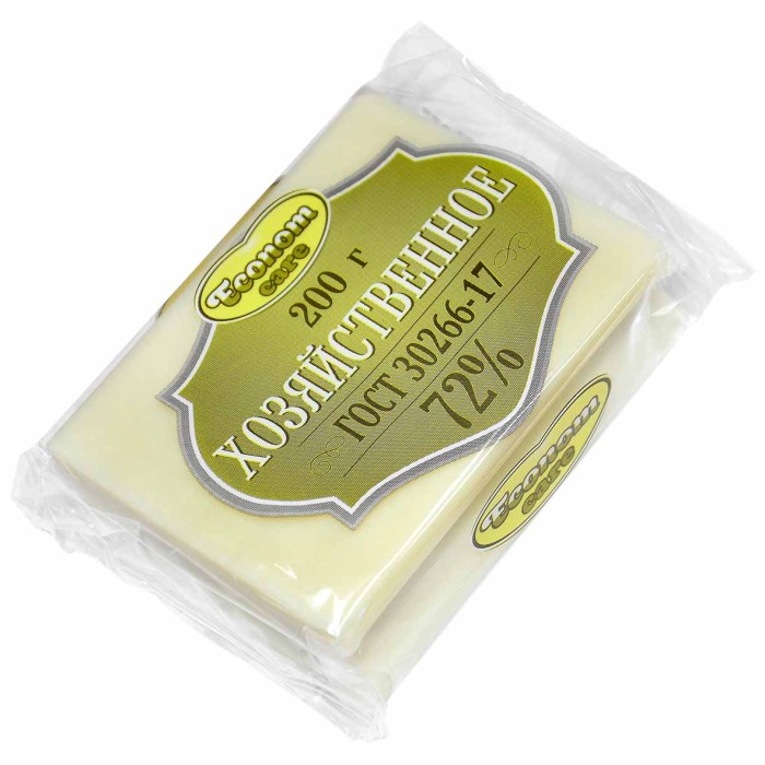 Мыло Econom care хозяйственное (в обертке) 72% 200гр м/у