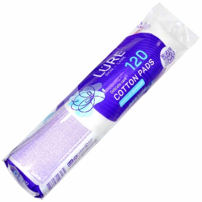 Диски ватные Lure 120шт м/у