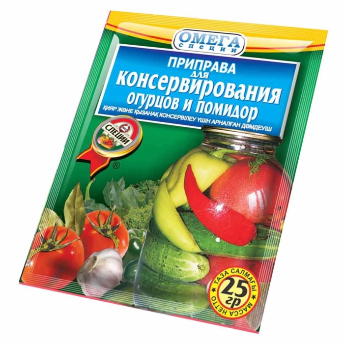 Приправа Омега для консервирования 25гр м/у